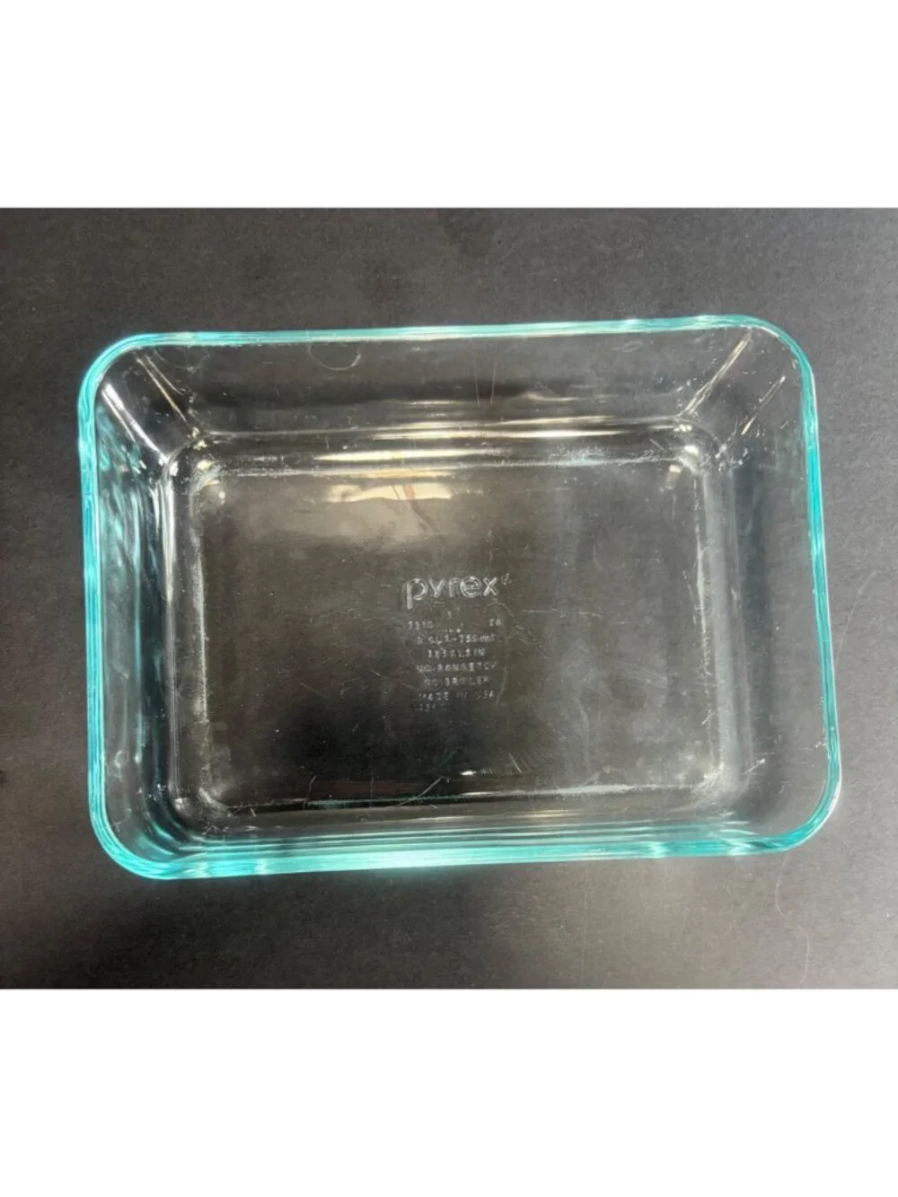 Pyrex aqua blue